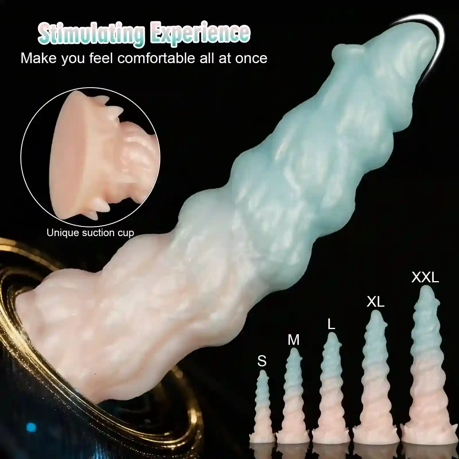 dildo anal forma de dragon