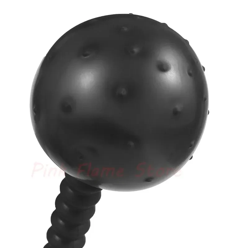 dildo anal inflable silicona texturizada