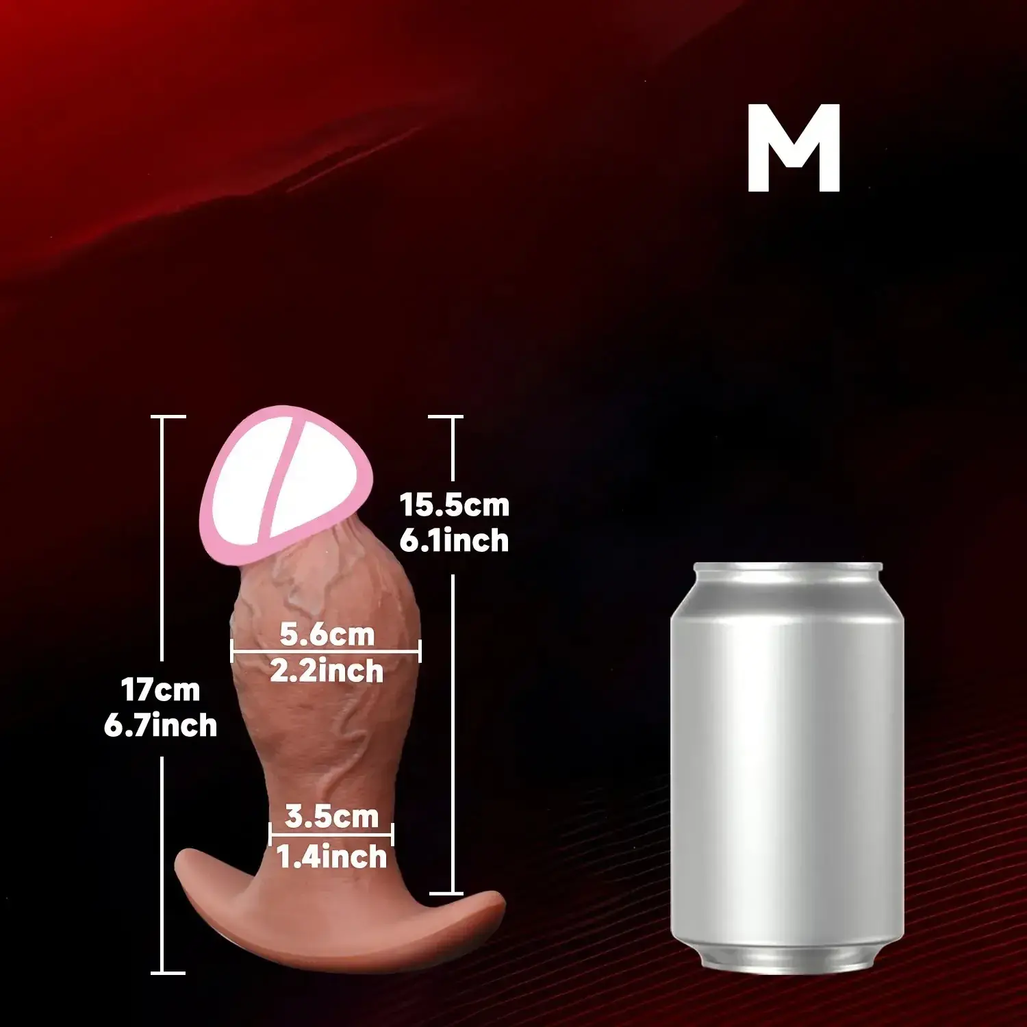 dildo anal realista para uso prolongado