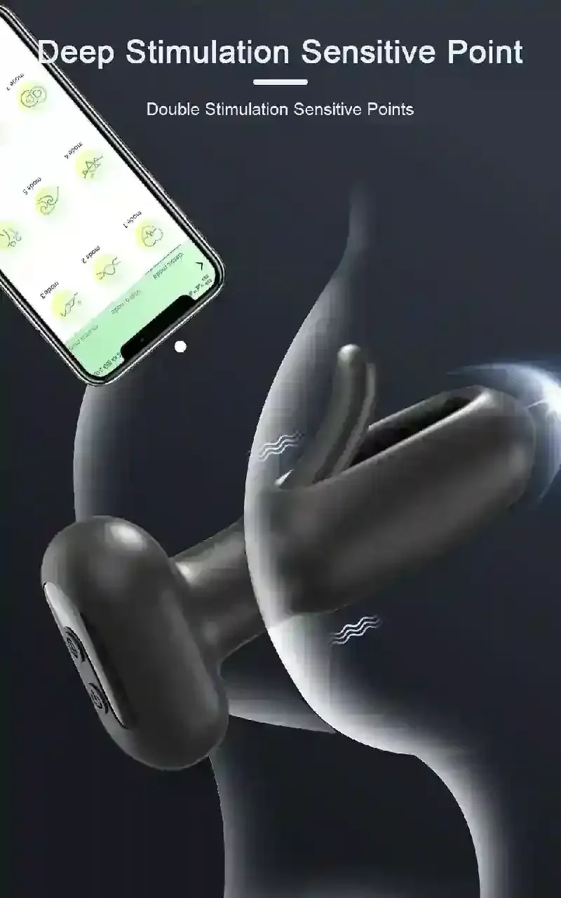 dildo anal silicona medica 10 modos