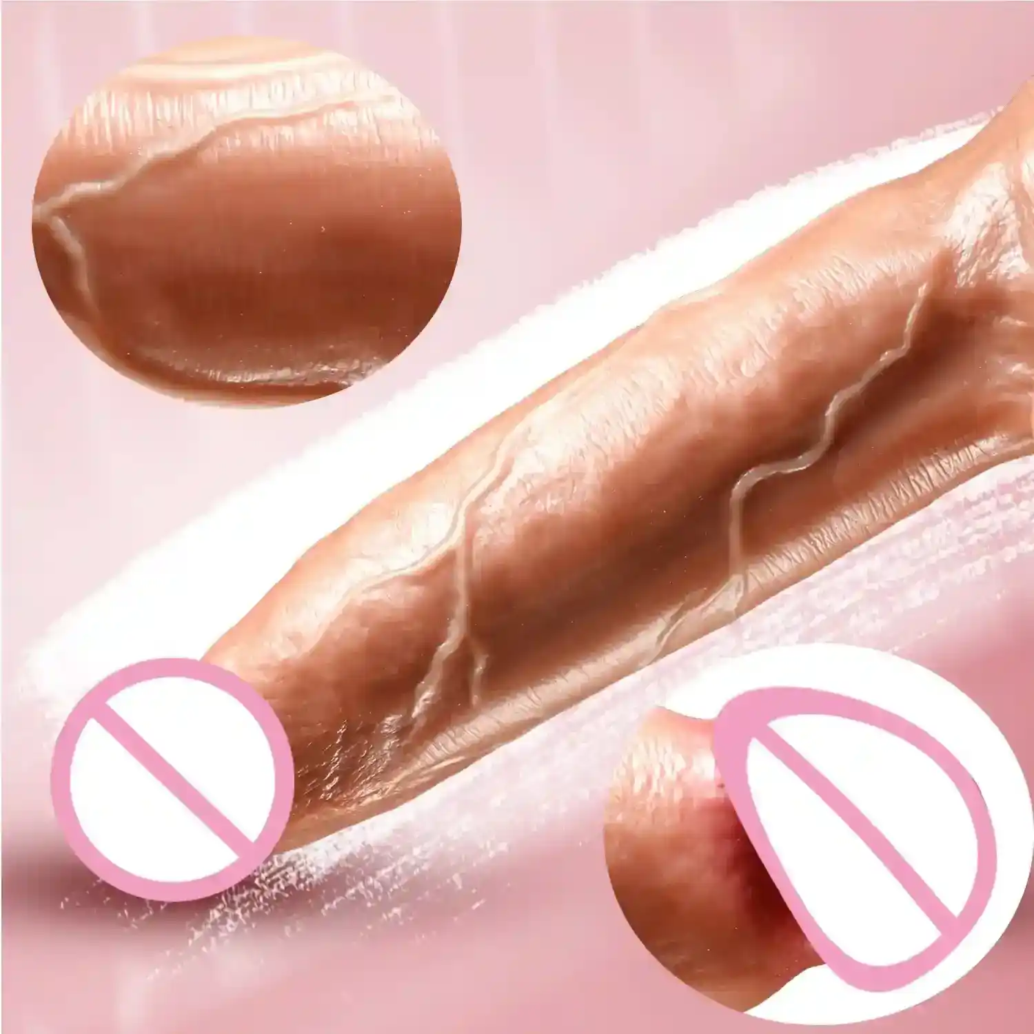 dildo anal silicona realista ventosa fuerte