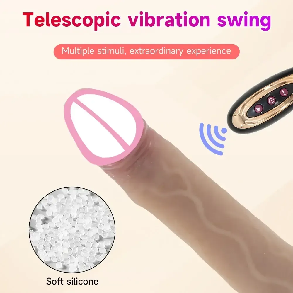 dildo con calefaccion y vibracion