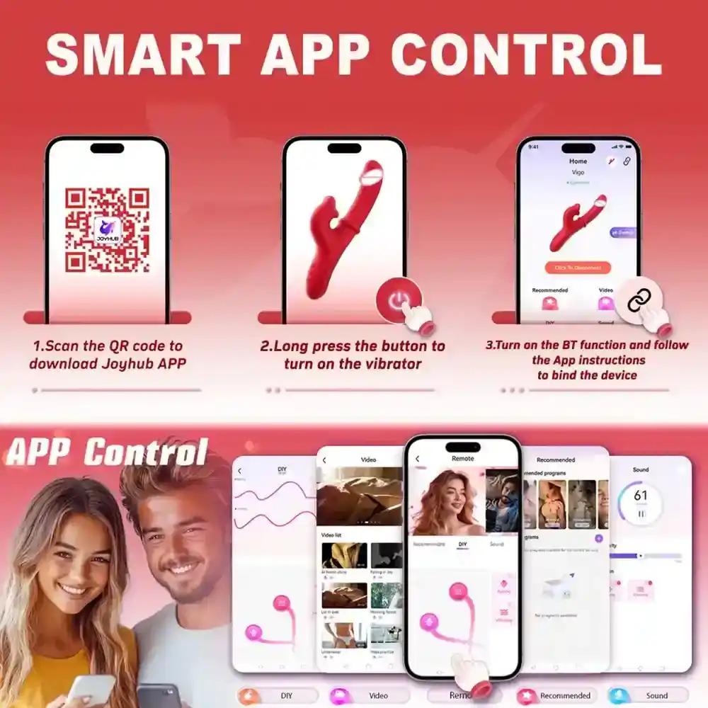 dildo con movimiento silicona medica app