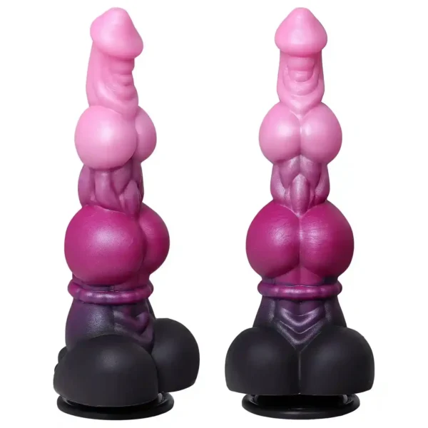 dildo con ventosa de silicona médica