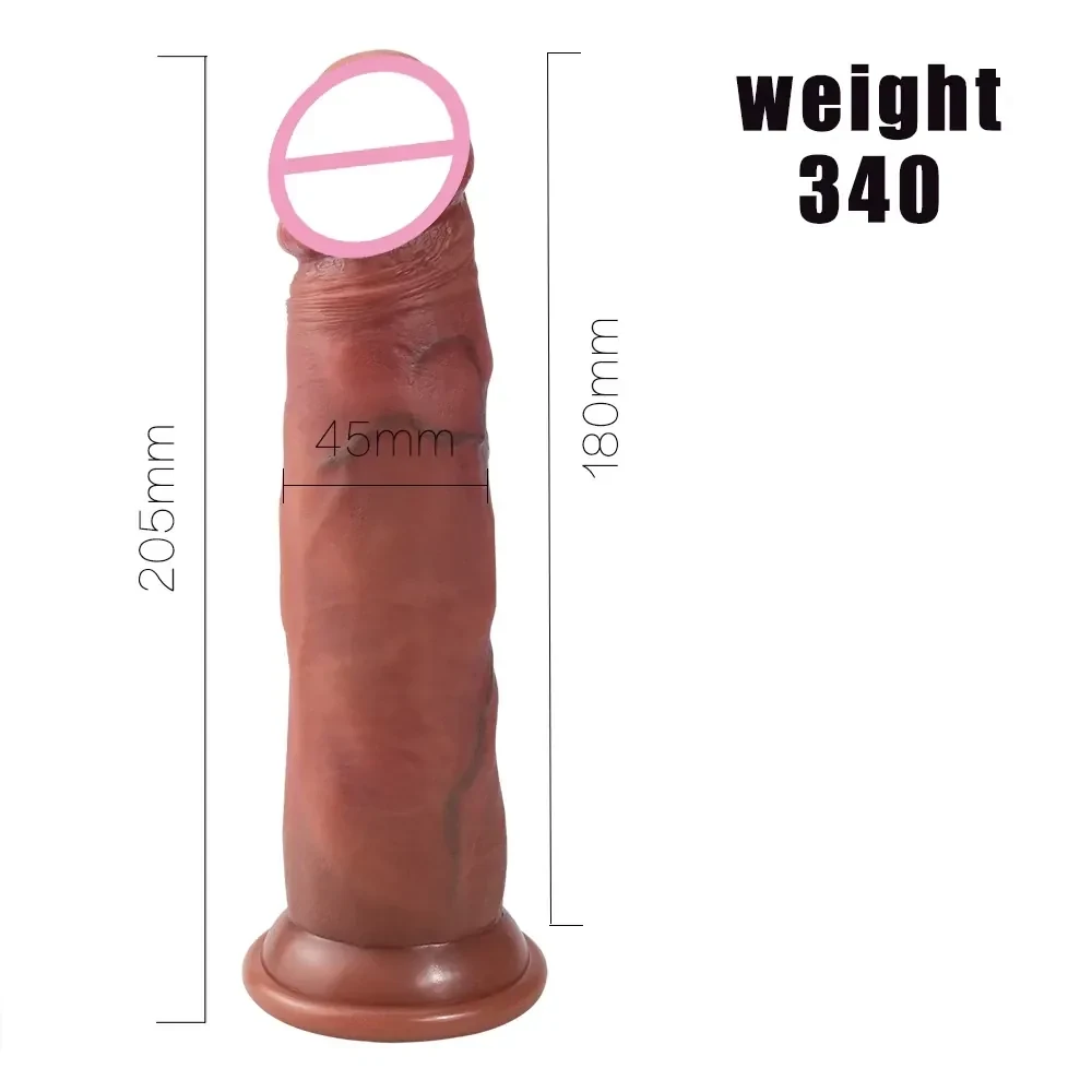 dildo con ventosa de silicona medica