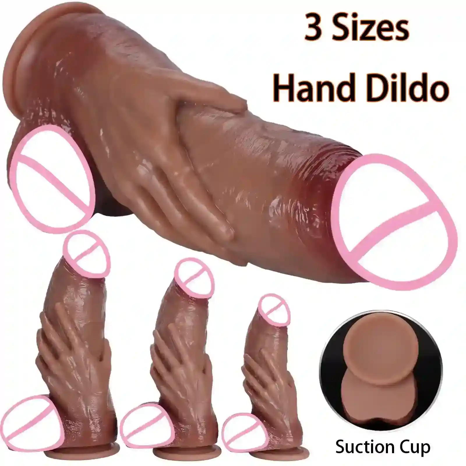 dildo con ventosa para manos libres 3