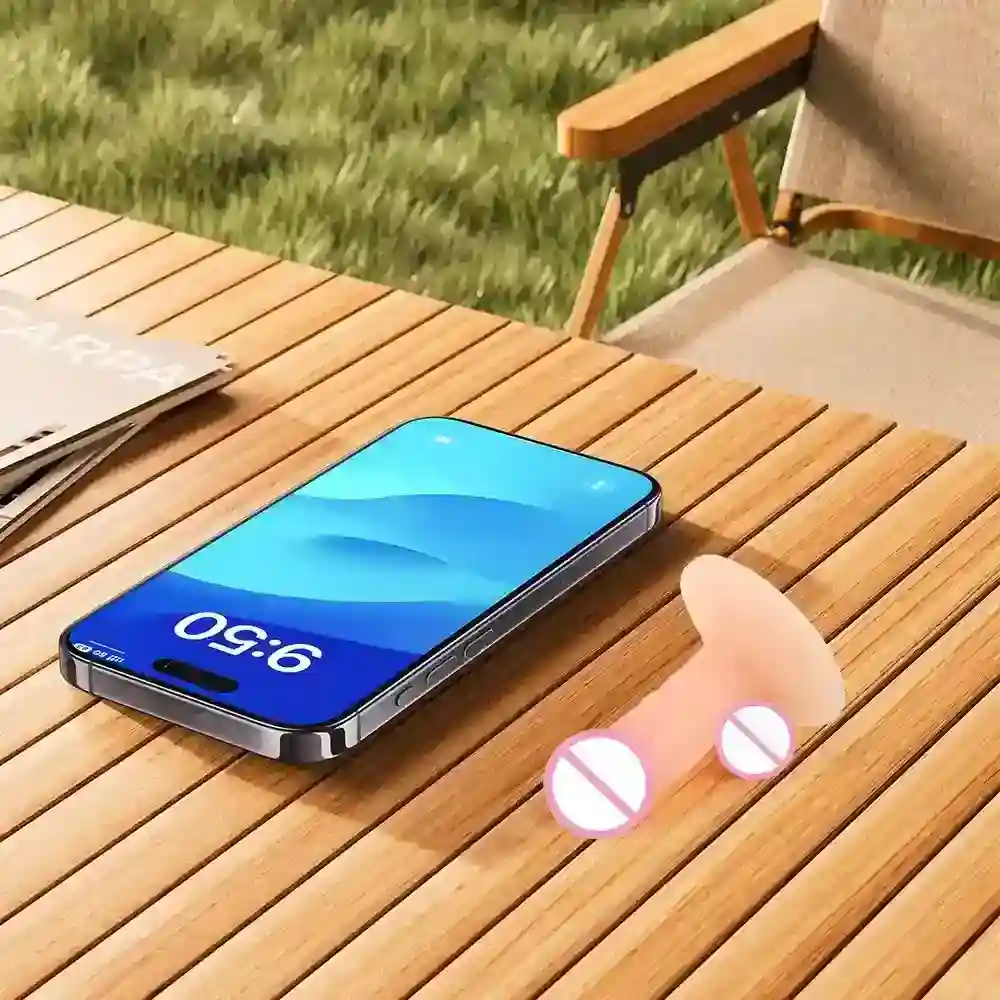 dildo con ventosa sujetador de movil