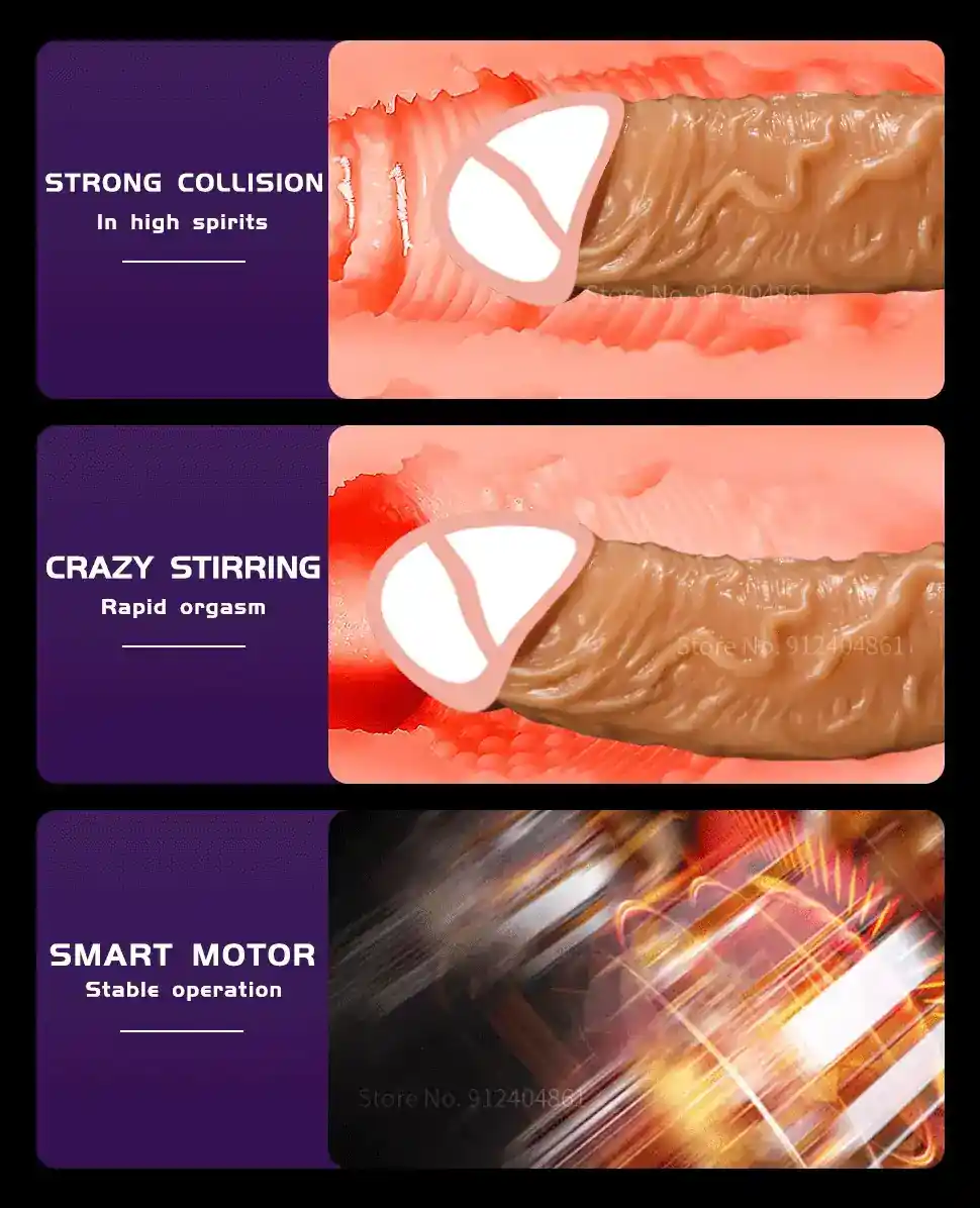 dildo con vibracion y temperatura ajustable