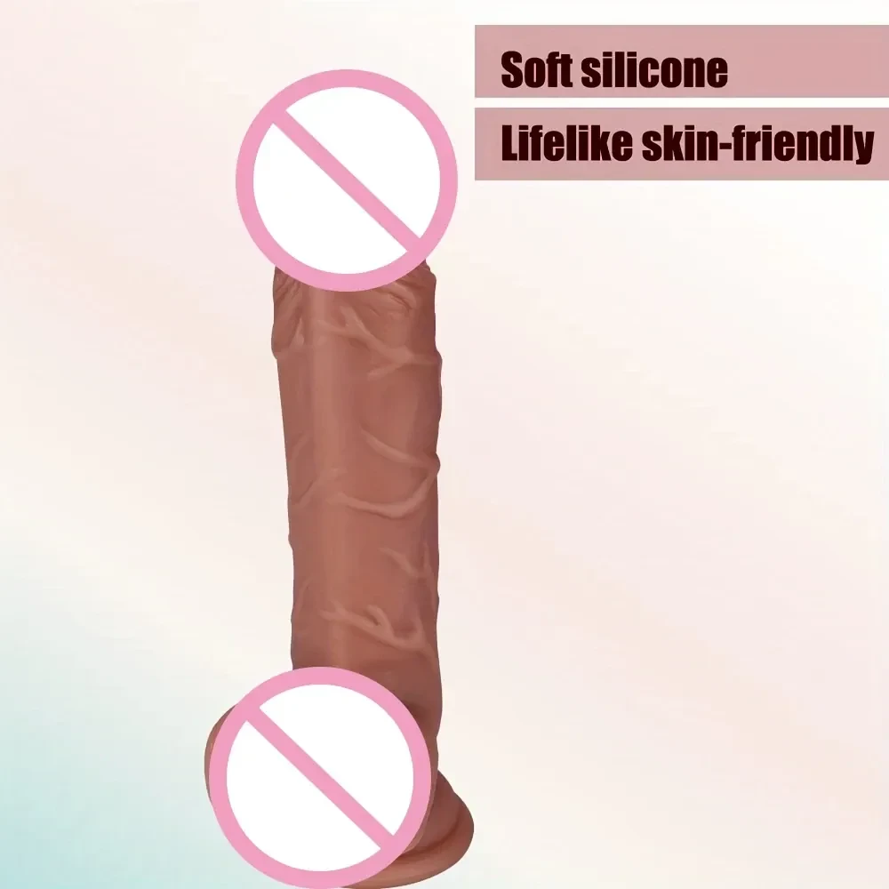 dildo de silicona con curva ergonomica