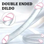 dildo doble con forma realista