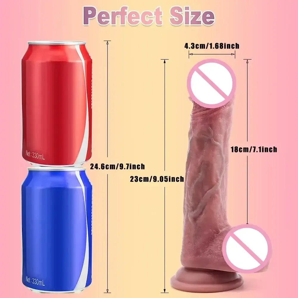 dildo doble densidad tacto realista