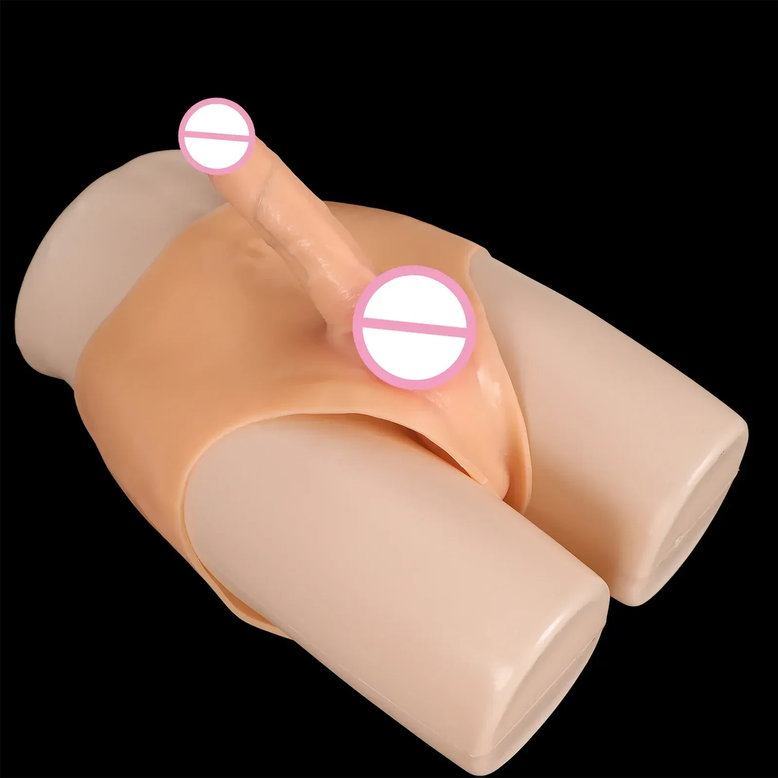 dildo doble para lesbianas ajustable