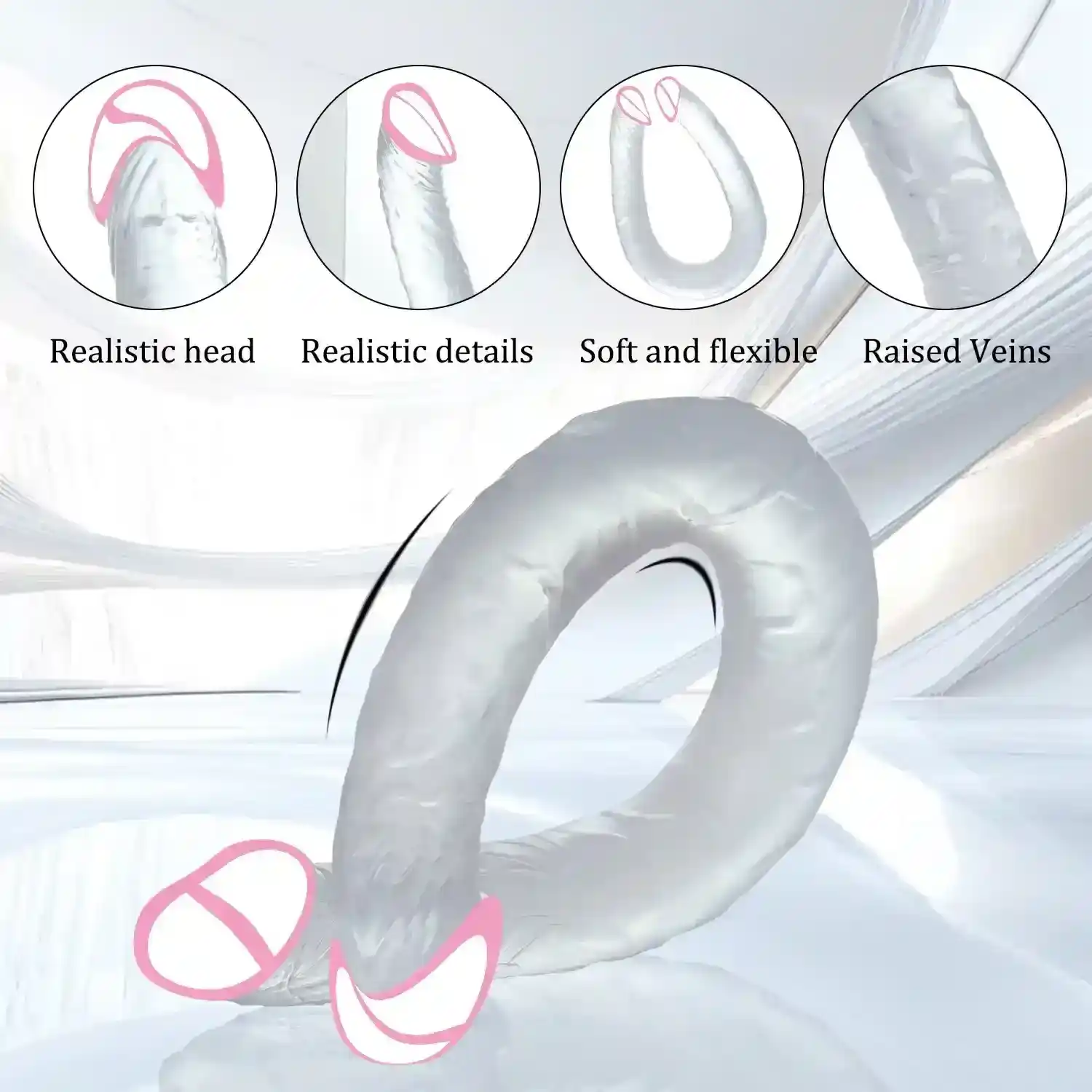 dildo doble para penetracion doble