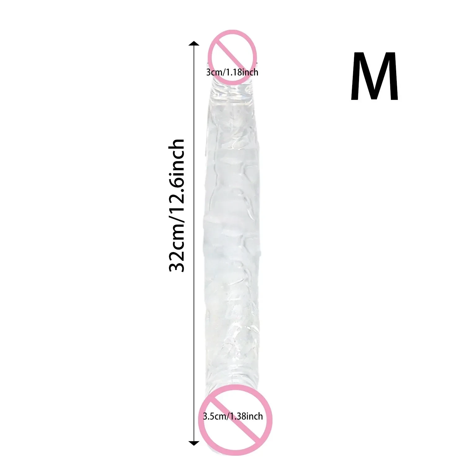 dildo doble penetración tpe suave