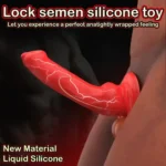 dildo doble realista fácil inserción