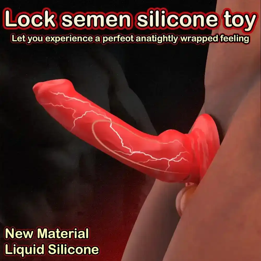 dildo doble realista fácil inserción