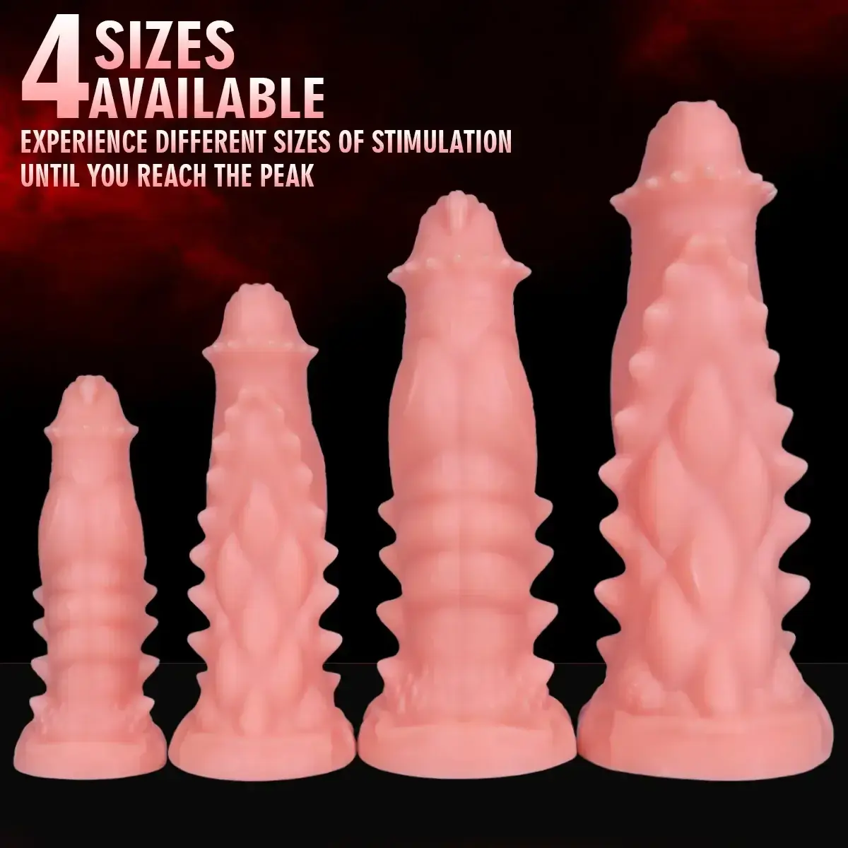 dildo dragon flexible con ventosa goma