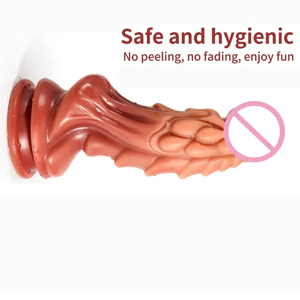 dildo dragon silicona con ventosa