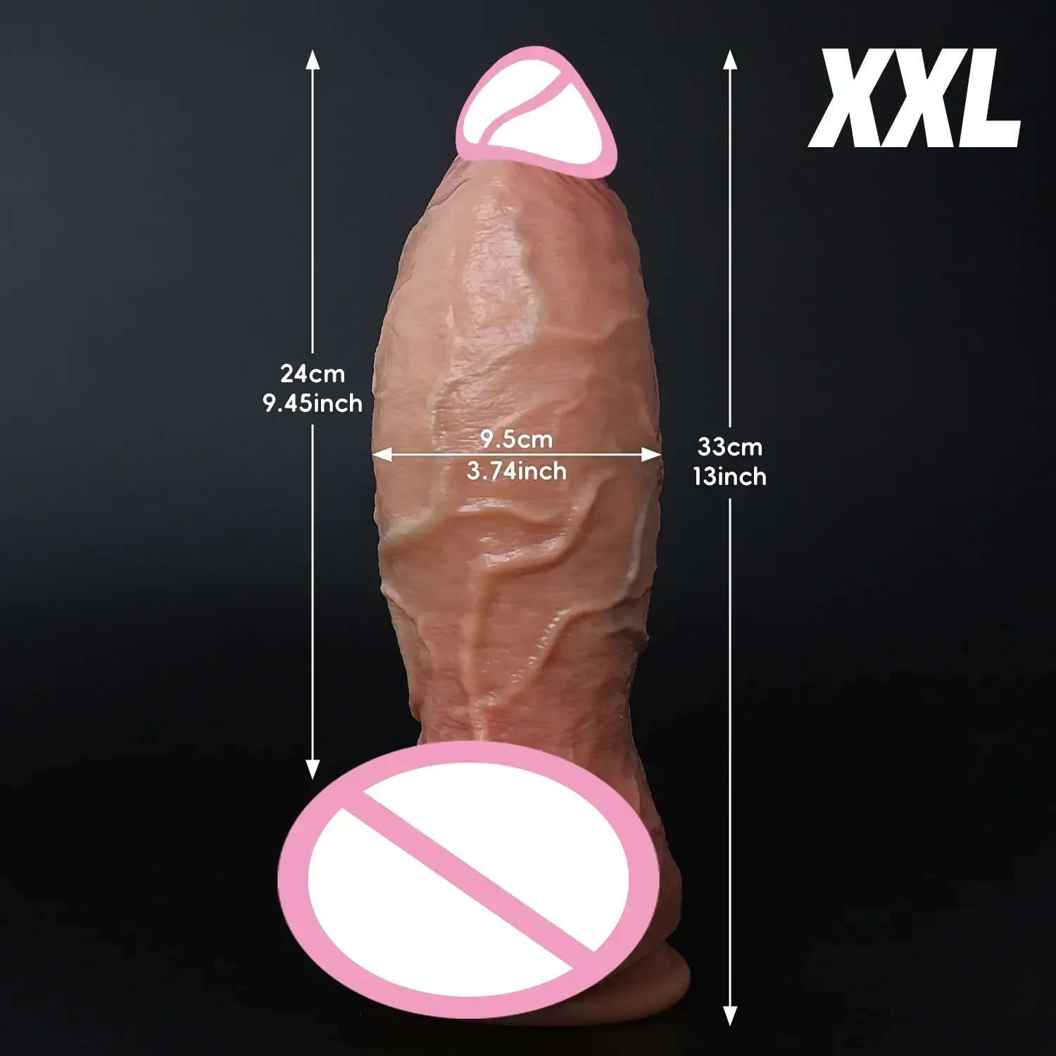 dildo grande realista para mujeres