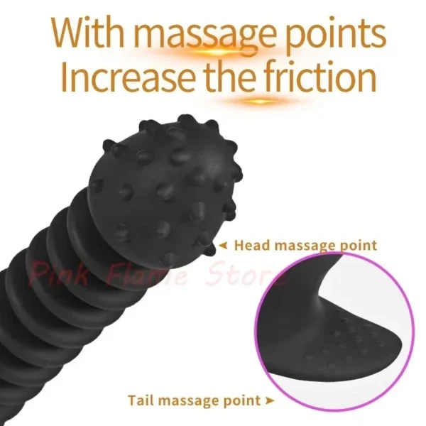 dildo inflable para masaje prostático