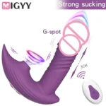 dildo mujer con vibración y control remoto