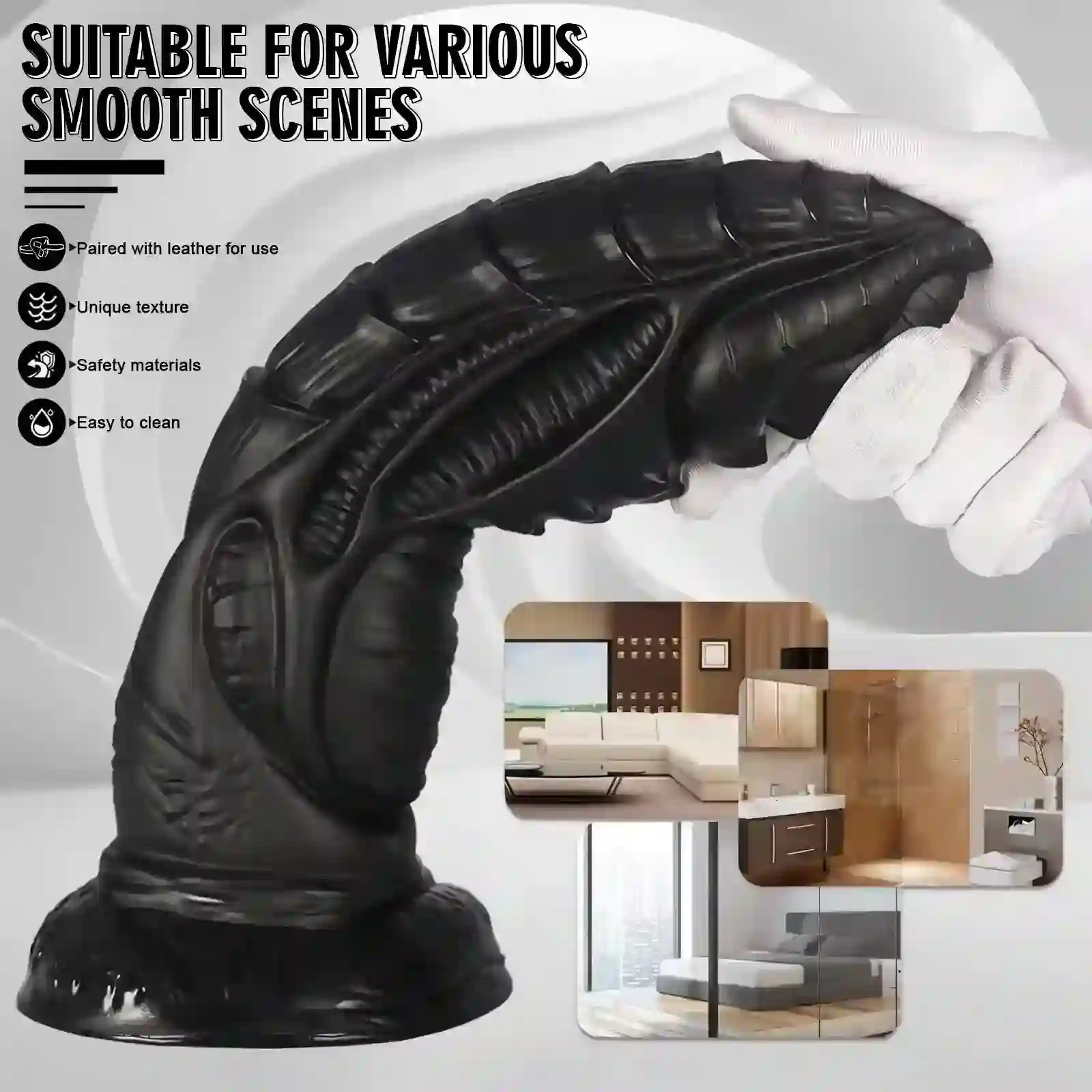 dildo plastico para estiramiento anal