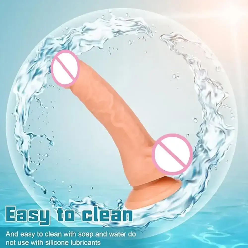 dildo realista con base de succion 6