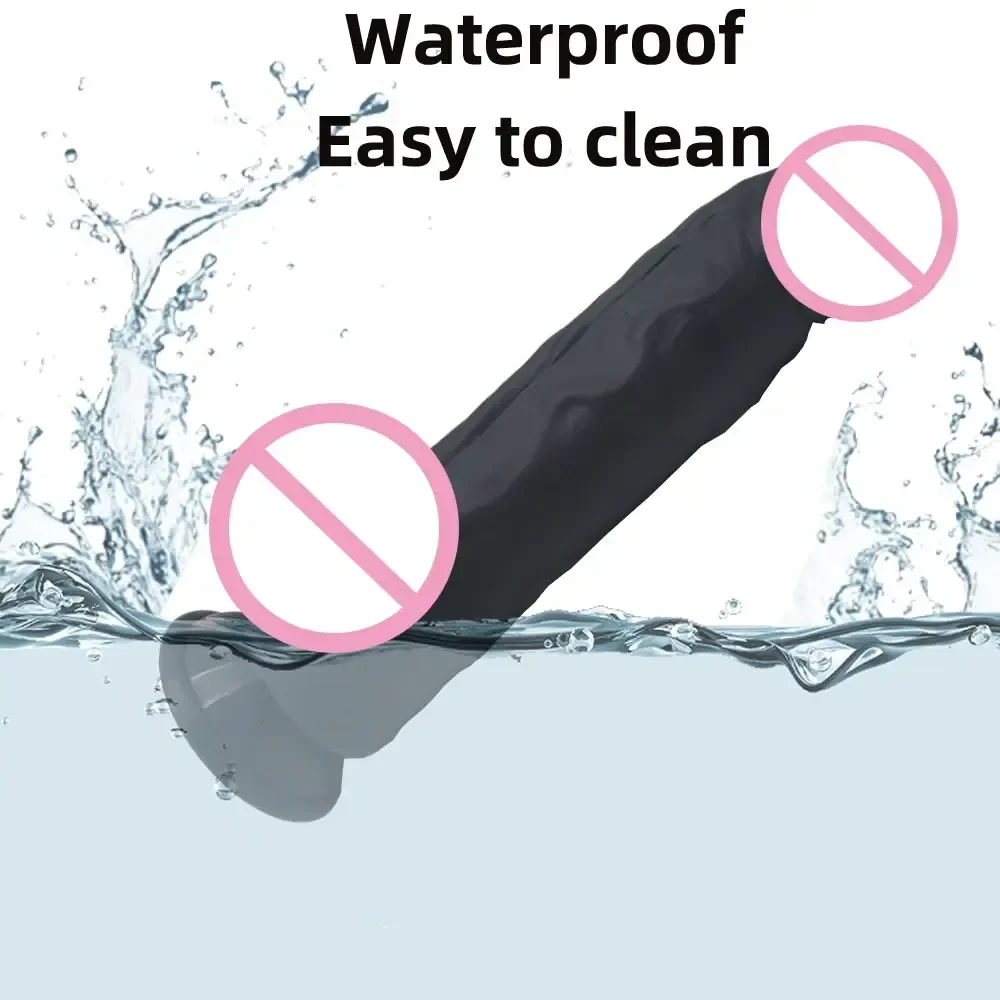 dildo realista con base de ventosa fuerte