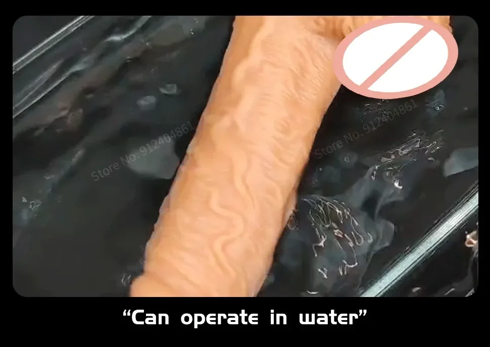 dildo realista con funcion de calentamiento