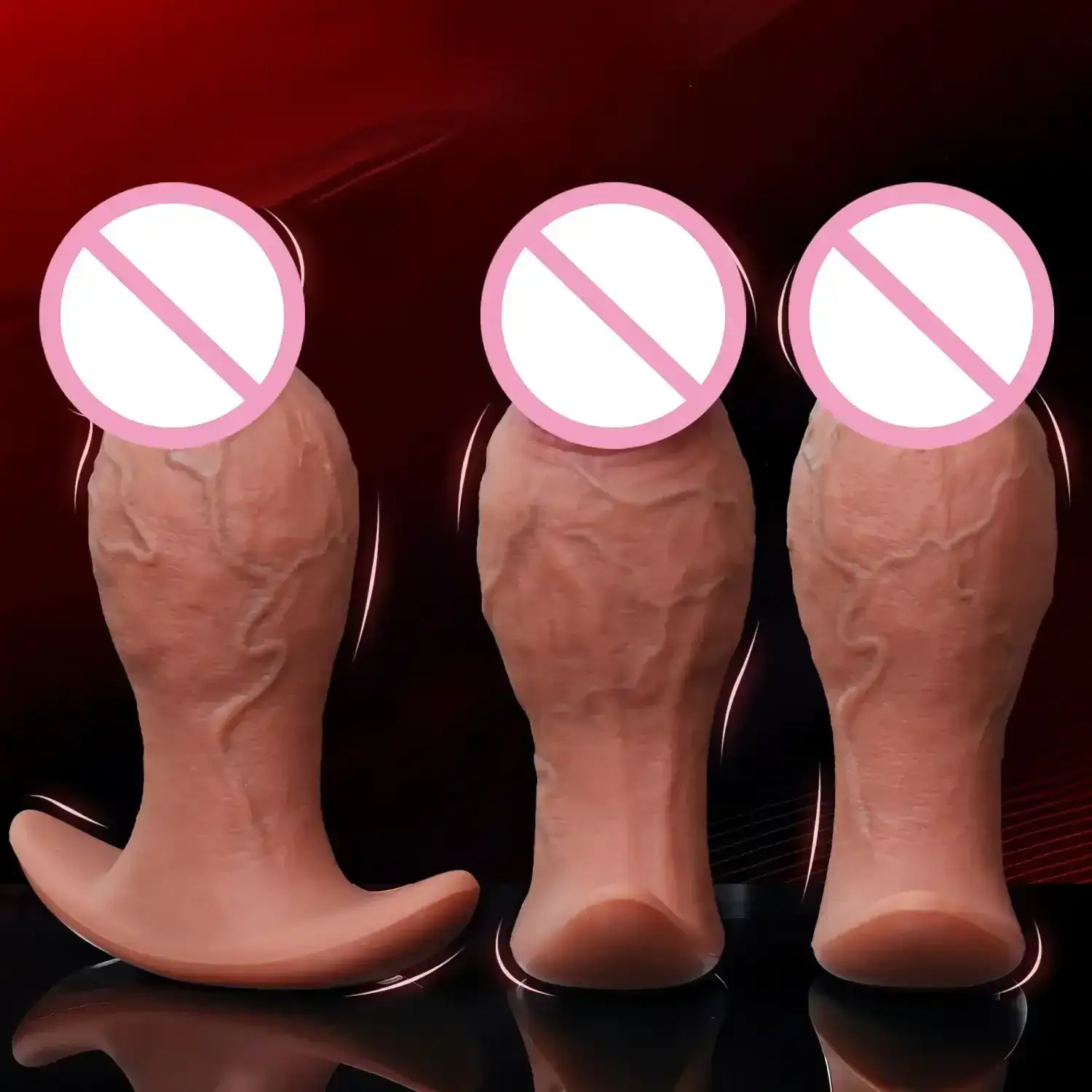 dildo realista con venas marcadas 3