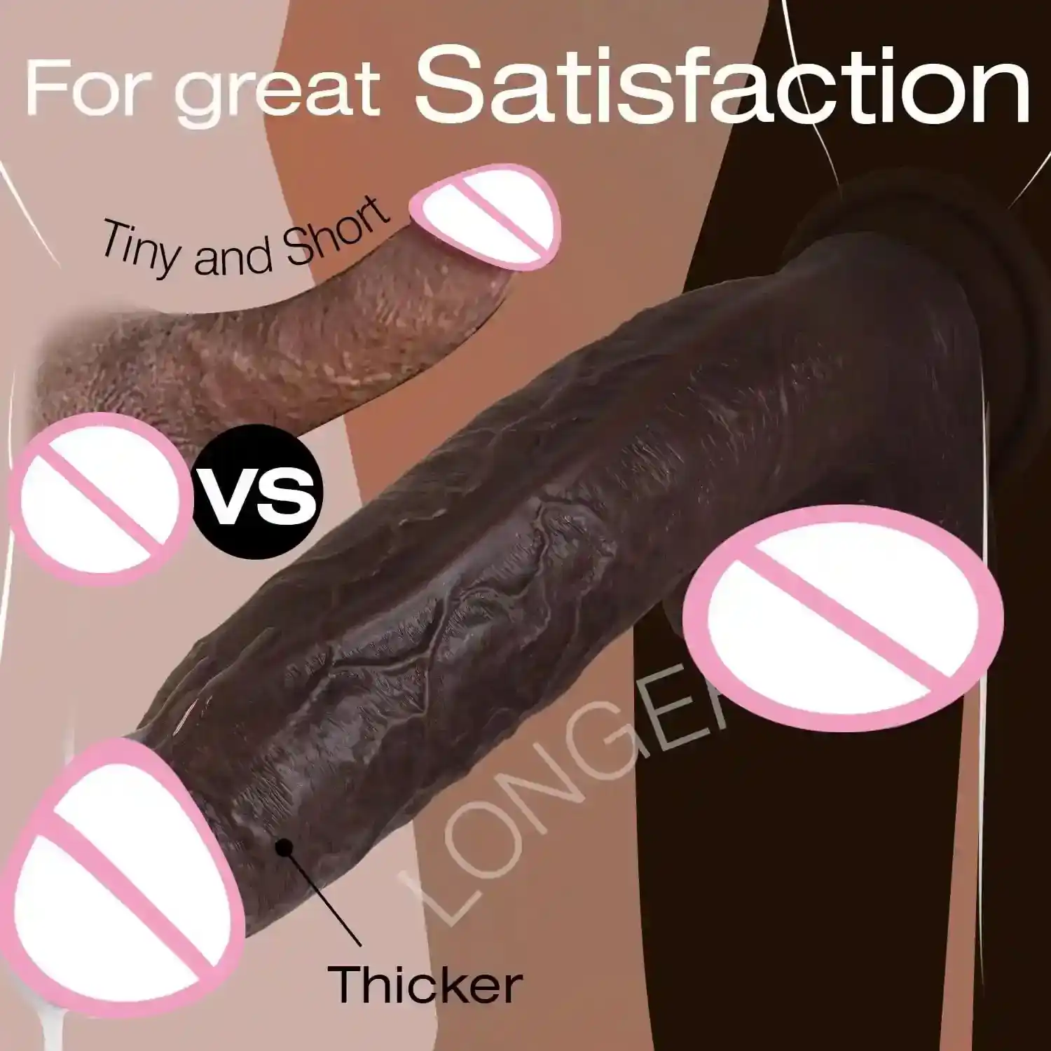 dildo realista con ventosa grande