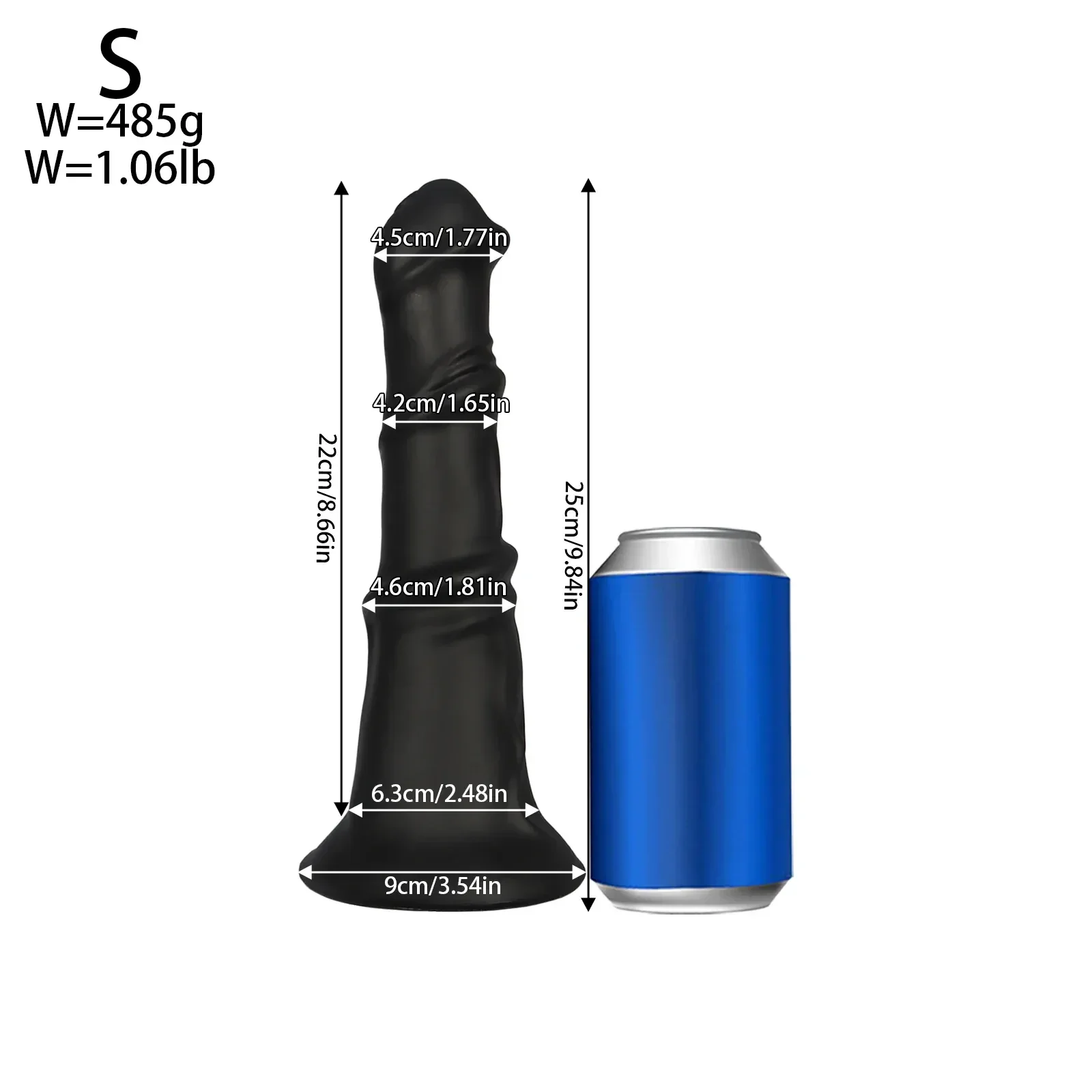 dildo realista diseno caballo con ventosa