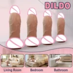 dildo realista grande para estimulación