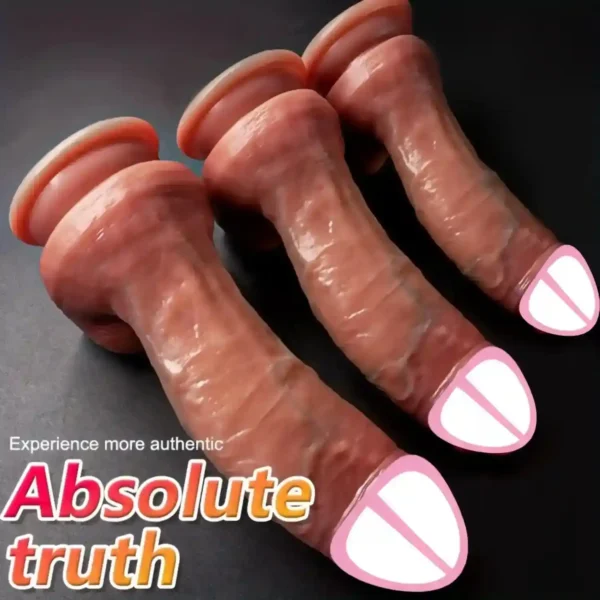 dildo silicona médica doble penetración