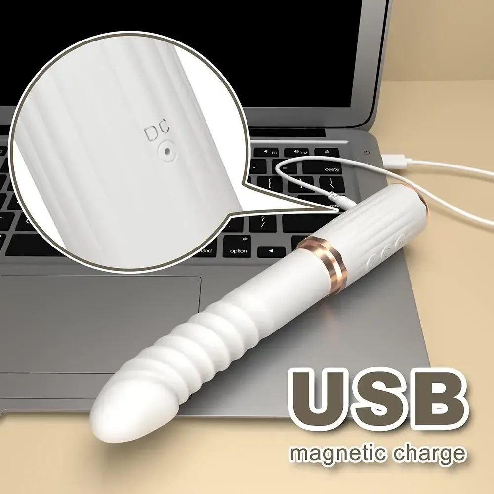 dildo telescopico de silicona grado medico