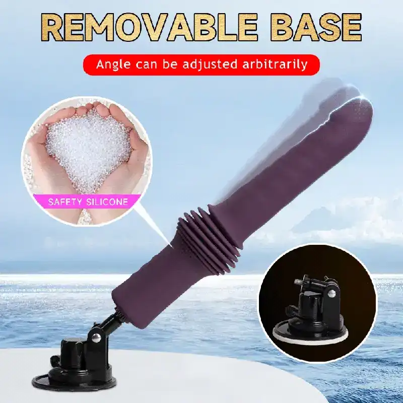 dildo telescopico recargable silicona medica