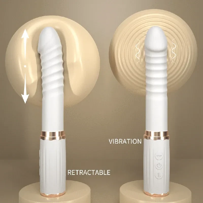 dildo vibrador con funcion de thrusting