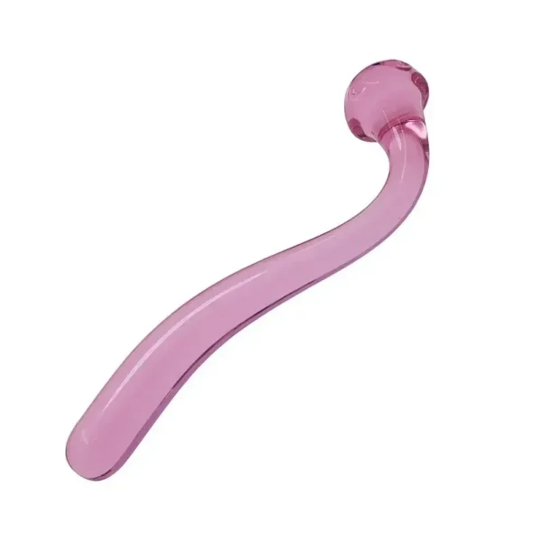 dildo vidrio diseño versátil unisex