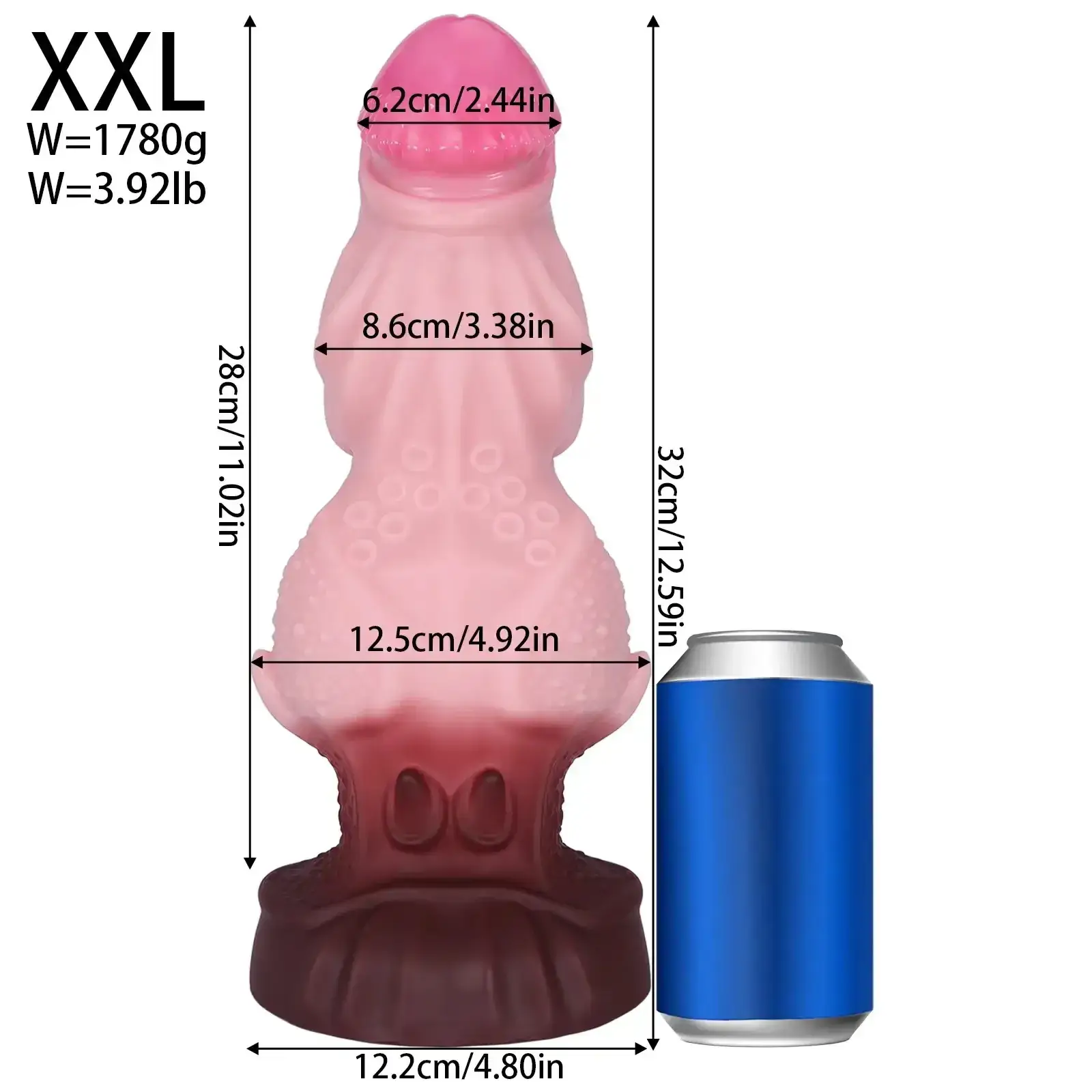 diseño inflable para estimulación anal