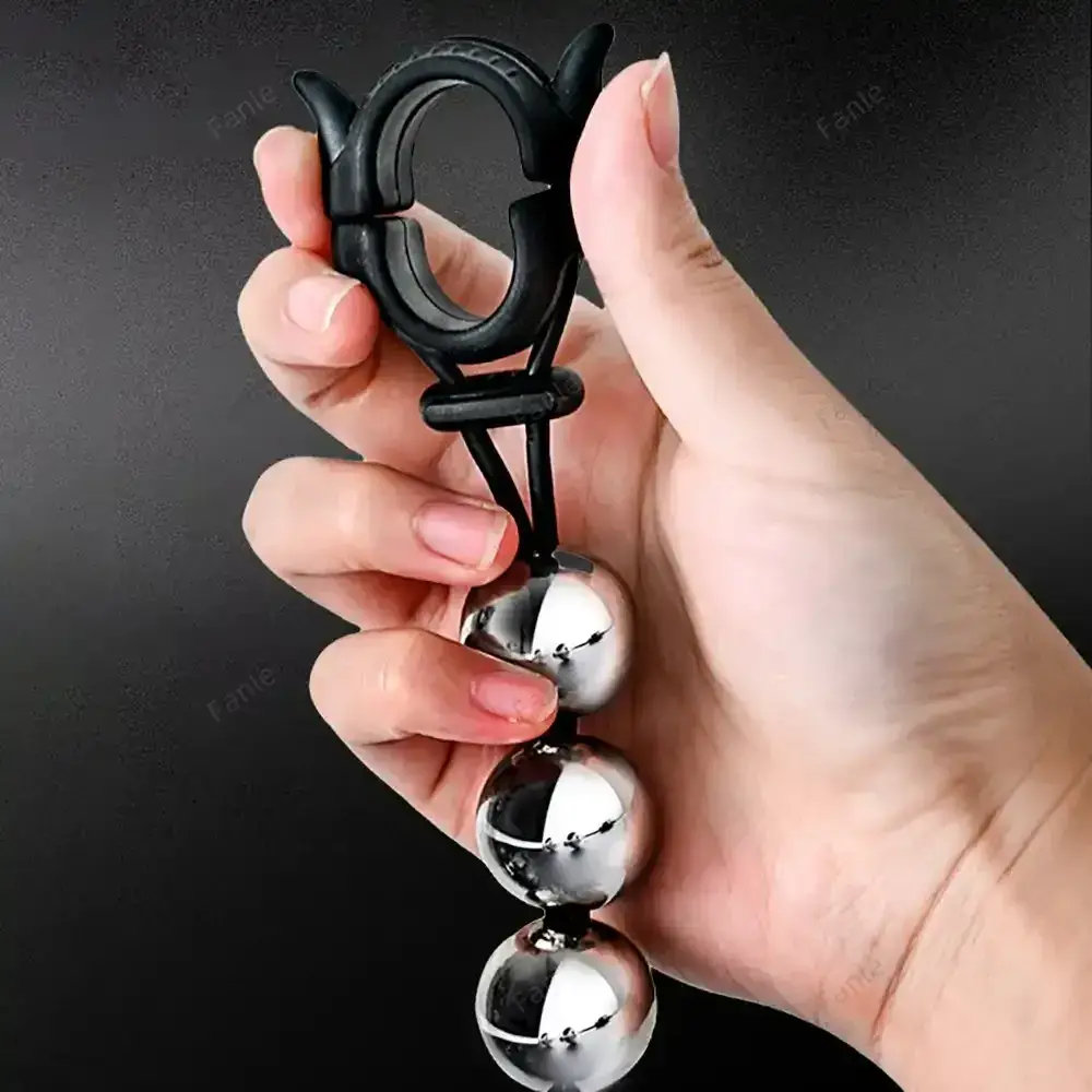 dispositivo alargamiento pene acero silicona