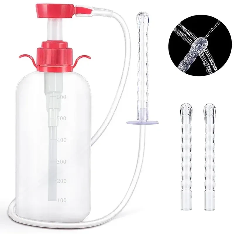 dispositivo ducha anal plastico grande