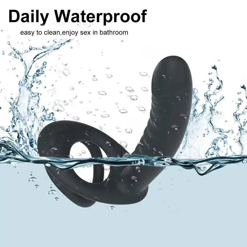 doble penetracion silicona con vibracion