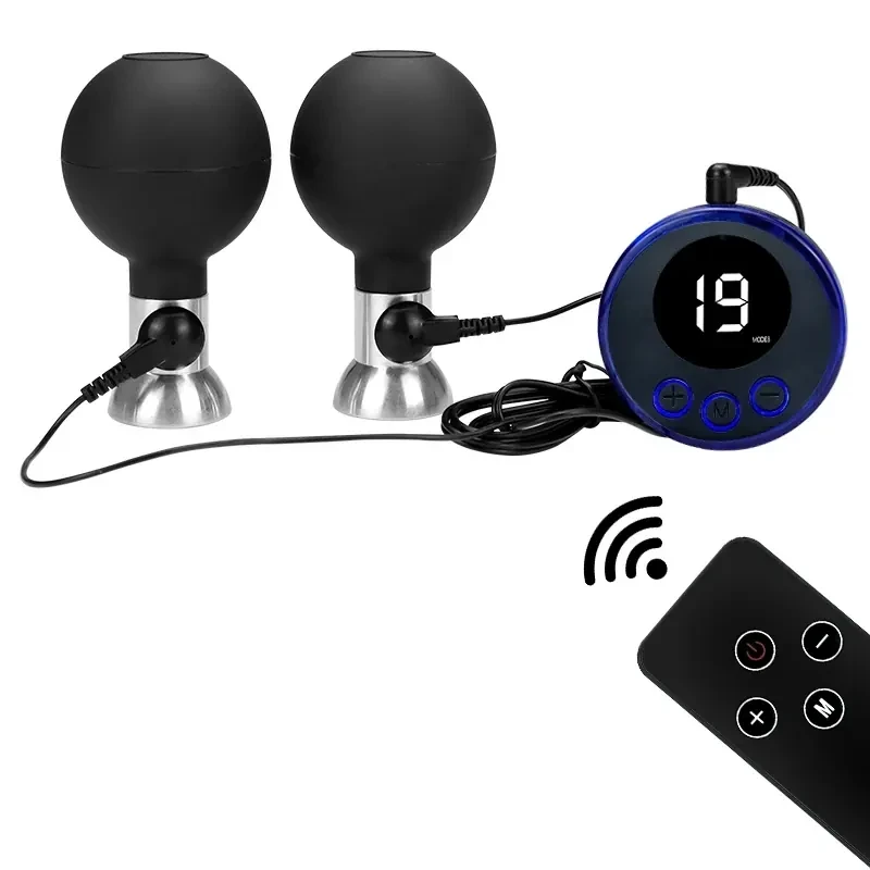 electro estimulador pezones ajustable y discreto