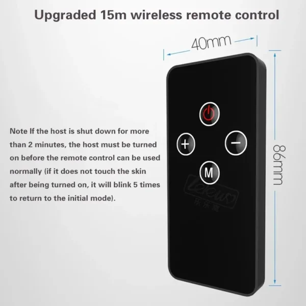 electroestimulador glande con funda fácil limpiar