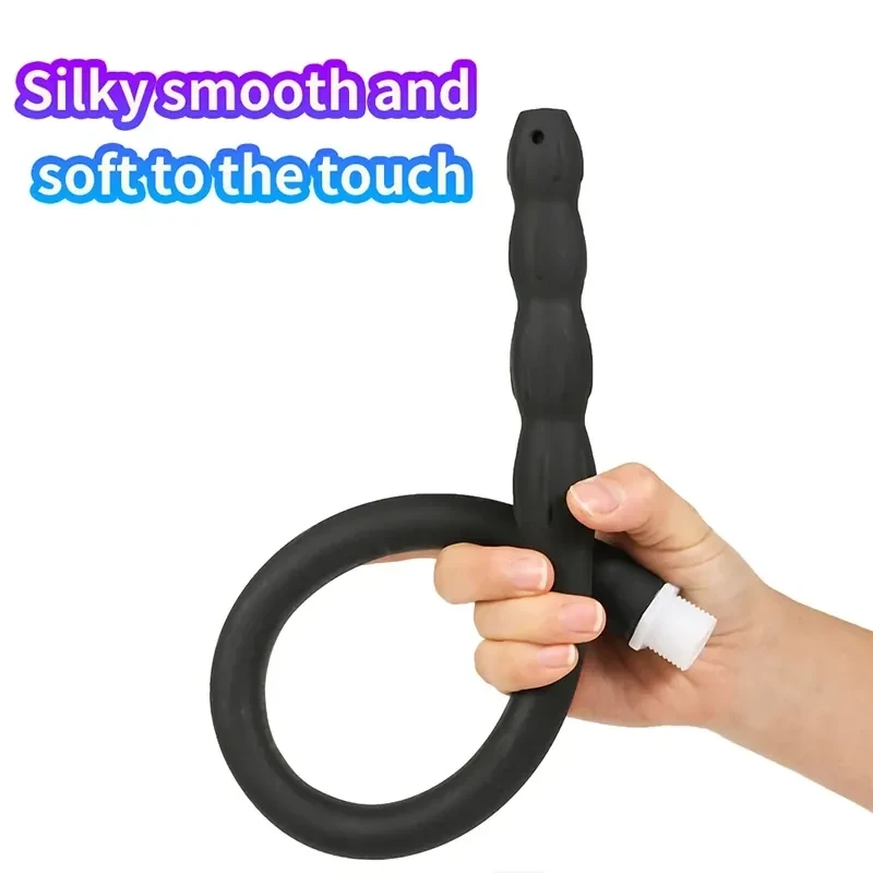 enema anal manguera silicona suave
