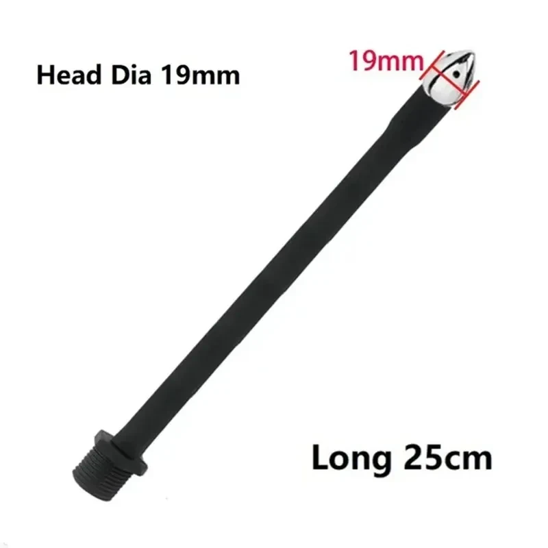 enema anal silicona flexible control preciso