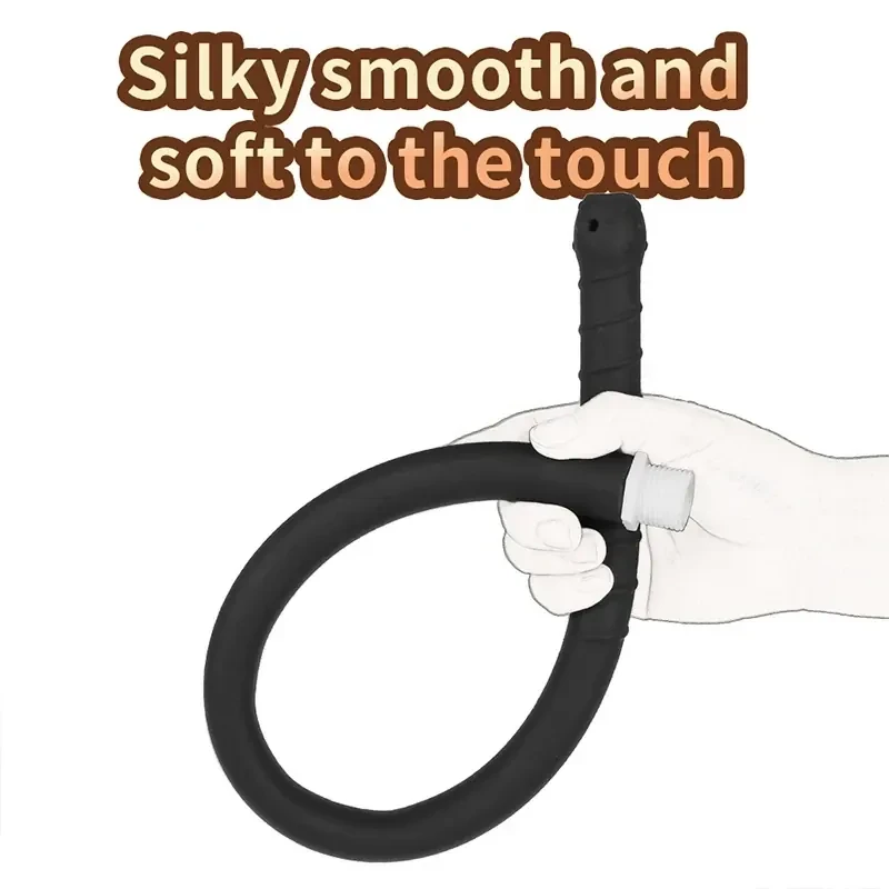 enema anal silicona suave reutilizable