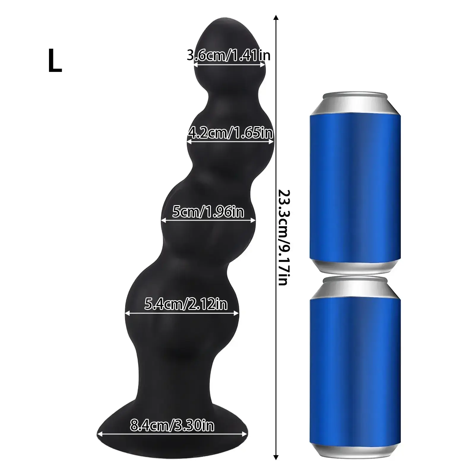 entrenador anal silicona medica suave 1