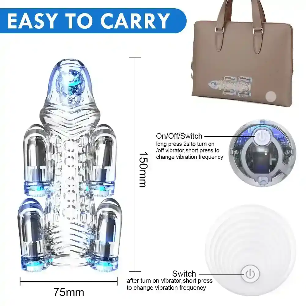 entrenador de glande con silicona tpe