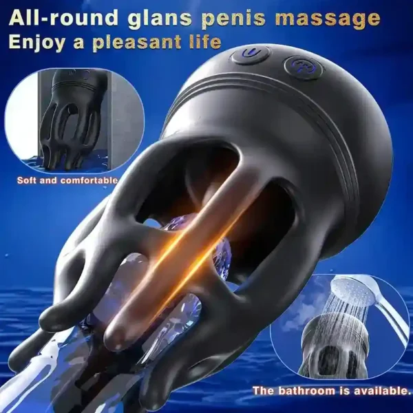 entrenador de glande silencioso y discreto